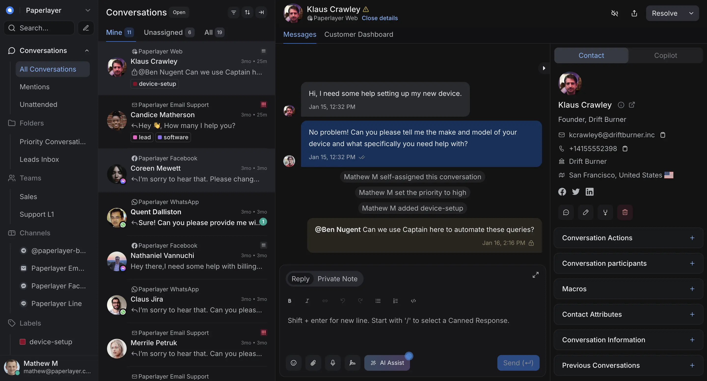LIWBOX la bandeja de entrada unificada de LockedInWork